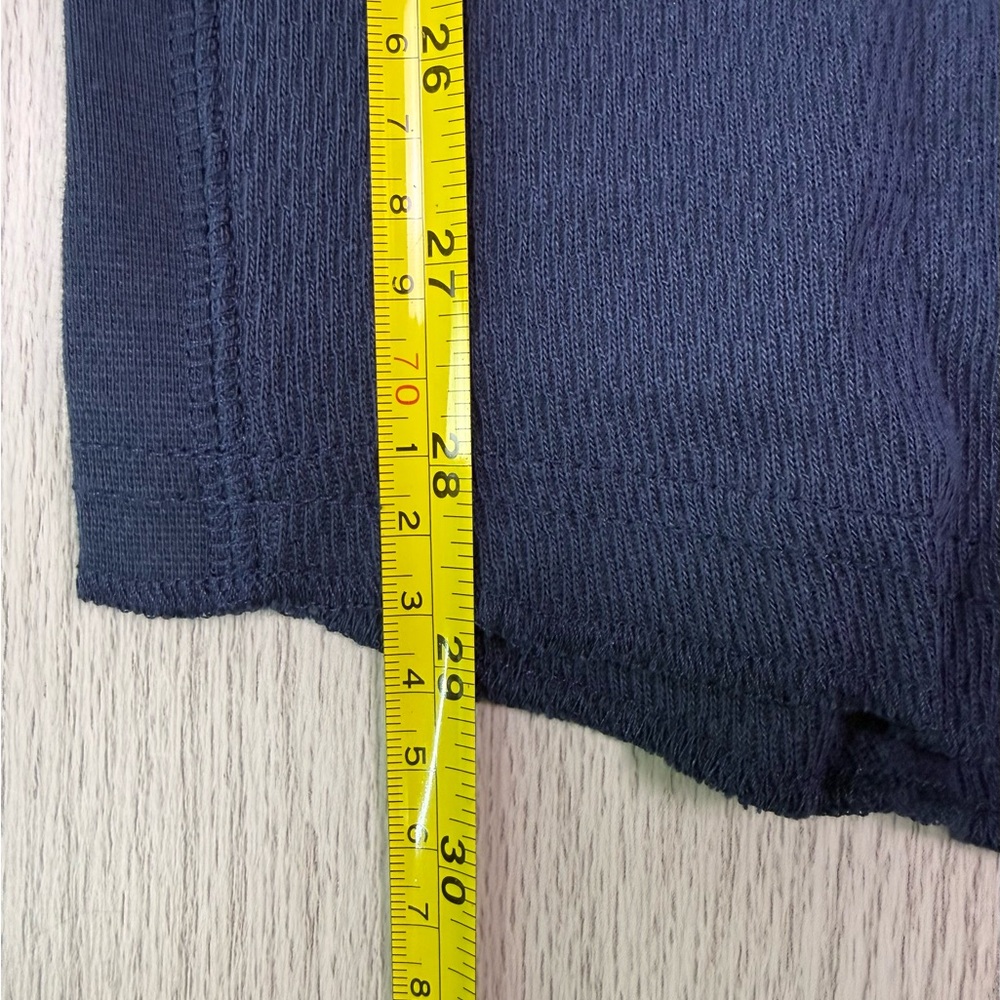 Men's True Navy Long Sleeve Tee - Picture 13 of 13
